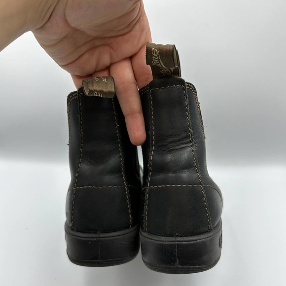 Blundstone #500 Leather Stout Brown Chelsea Boots 6.5 - Picture 5 of 13